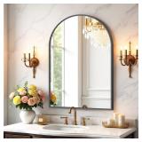 Atilioo Arched Bathroom Vanity Mirror 30x20 Inch
