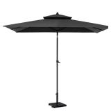 Pellebant 10x6.5 Rectangular Patio Umbrella