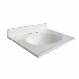 Newport 25 in. Engineered Composite Vanity Top