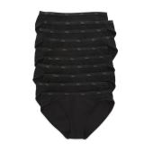 Hanes Cotton Bikini Underwear Size 6 10-Pack