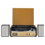 Crosley CR7017B-BK Coda 3-Speed Record Player