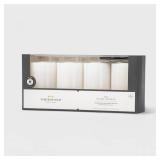 Threshold LED Flameless Black Wick Candles 4pk