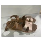 Sorel NL5078-246 Sandals Rose Gold Size 8
