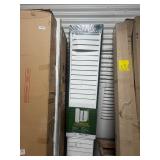 x80 in. LouverLouver PVC Composite Bi-Fold Door