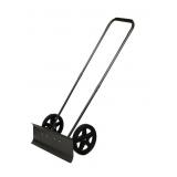 Yard Butler Snowplow Rolling Push Shovel