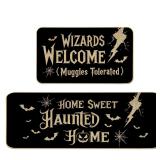 Dxshcg Halloween Kitchen Mat Set 17x29 17x47 2pk