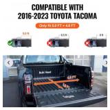 Tri-Fold Tonneau Cover 16-23 Toyota Tacoma 5ft Bed