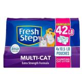 Fresh Step Multi-Cat Clumping Litter 42 lb