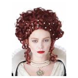 California Costumes Elizabethan Lady Wig Auburn