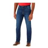 Mens Straight Fit Denim Jeans Medium Wash 28x30