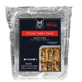 Aluminum Steam Table Pans Half Size 100ct
