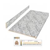 Hampton Bay 6ft Laminate Countertop Kit White Ice