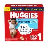 Huggies Little Snugglers Plus Diapers Size 1