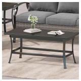Uixe OD1003-TABLE Black Outdoor Coffee Table