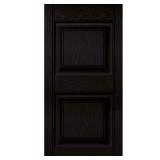 Builders Edge 040140051002 Raised Panel Shutters