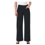 Sam Edelman Pintuck Wide Leg Jean Size 6