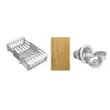 Sink Accessories For 32x19 Fireclay Sink