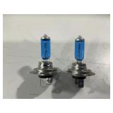 H4 Blue Tinted Headlight Bulbs - New Open Box
