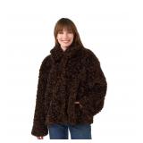 Edited By Maren Morris Womens Faux Fur Jacket