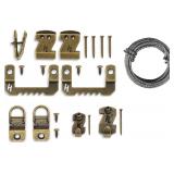 HangZ 12103 Flat Mount Picture Hanging Kit 10-30lb