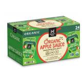 Organic Apple Sauce Pouches 3.2oz 24ct