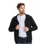 cocoFleur Mens Full Zip Hooded Sweatshirt XL