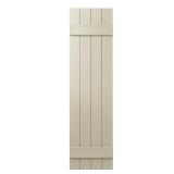 Ply Gem VIN4C1547 Board Batten Shutter Sand Dollar