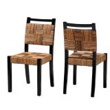 Bali Pari Raniya Seagrass Dining Chairs 2pk