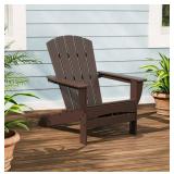 Polywood Gulf Shores Adirondack Chair Mahogany