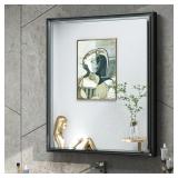 KeonJinn JGFJ7666bk 26x30 Medicine Cabinet