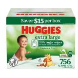 Huggies Extra Large Baby Wipes 18pk