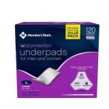 Underpads 23 x 36 120ct