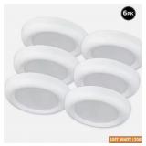 Commercial Electric 6 LED Disk Light 6pk 3000K