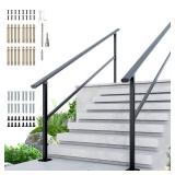 DIYHD 8 Step Stair Handrail 2 Pack