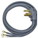 Everbilt 61251HD 6 Ft 3-Prong 30 Amp Dryer Cord