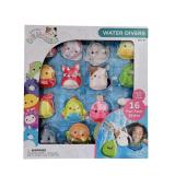 Squishmallows Water Dive Toy Set 16ct