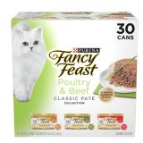 Fancy Feast Classic Pate Poultry Beef 3oz 30pk