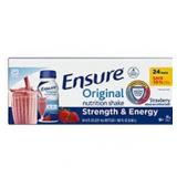 Abbott Ensure Original Strawberry Shake 8oz 24pk