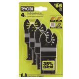 Ryobi 4-Piece Oscillating Tool Blade Set