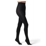 Hue Blackout Tights Control Top Black Size 3