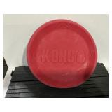 Kong Flyer Red Rubber Dog Frisbee Toy