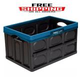 GreenMade 12 Gallon Collapsible Tote Blue