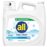 All Free Clear Liquid Laundry Detergent 208 Oz