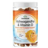 Swanson Ashwagandha Vitamin D Gummies 60ct