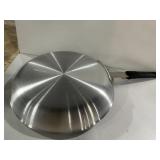 Non-Stick Aluminum Frying Pan Silver and Black