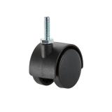 HDX HD40CASTERPS 40mm Plastic Caster Set 4pk