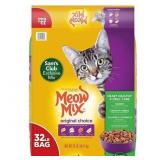 Meow Mix Original Choice Dry Cat Food 32 lb