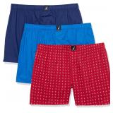 Nautica Cotton Woven Boxers Large 3pk