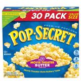 Pop Secret Microwave Popcorn Butter 3oz 30ct