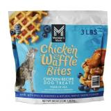 Chicken and Waffle Bites Dog Treats 3 lb